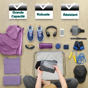 sac à dos pour sublimation à cordon de serrage