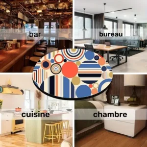 sous verres de sublimation en néoprène