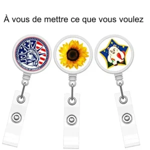 porte badge à sublimation